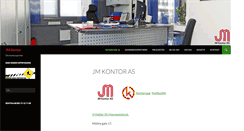 Desktop Screenshot of jm-as.no